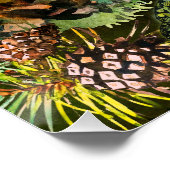 Wald, wilde Pilze Poster (Ecke)