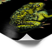 Wald, wilde Pilze Poster (Ecke)