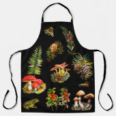 Wald, wilde Pilze Schürze (Vorderseite)