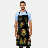 Wald, wilde Pilze Schürze (Getragen)