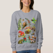 Wald, wilde Pilze Sweatshirt (Vorderseite)