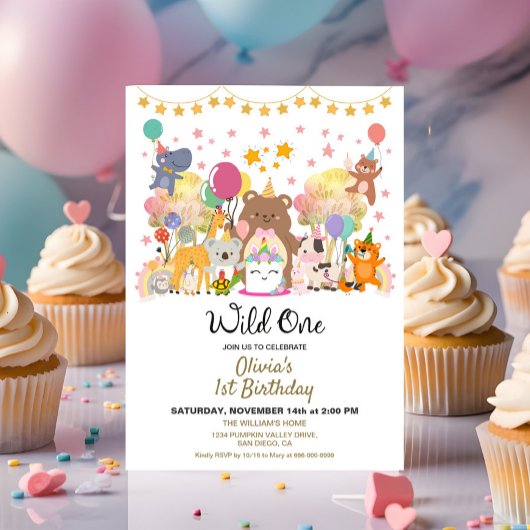 Wald Wilden Geburtstag Einladung