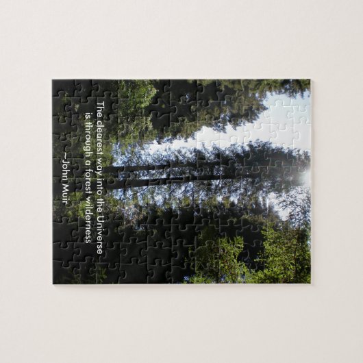 Wald Wilderness Redwood Puzzle (Horizontal)