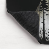 Wald-Wildlife-Tier-Murmeltiertag-Murmeltier-Trupp Mousepad (Ecke)
