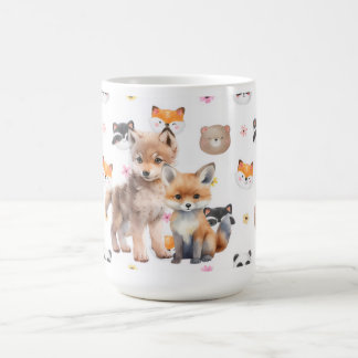Wald-Wolf-Fuchs-Kaffeetasse Kaffeetasse