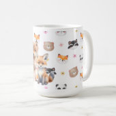 Wald-Wolf-Fuchs-Kaffeetasse Kaffeetasse (VorderseiteRechts)