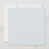 Wald Wonderland Einladung (Rückseite)