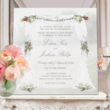 Wald Woodland Outdoor Chuppah Hochzeit