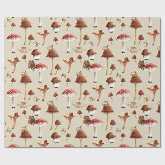 Wald-Wrapping Paper Geschenkpapier (Flach)