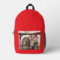Wald-Wunder-Gnom-Rucksack