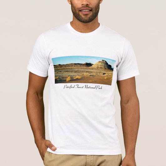 Wald-Wüsten-Arizona-LandschaftsFoto T-Shirt (Vorderseite)