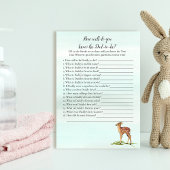 Waldabenteuer, das Daddy Best Deers Game kennt Einladung