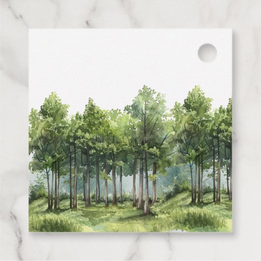 Waldabenteuer Grünwald Vielen Dank Geschenkanhänger (Rückseite)