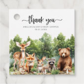 Waldabenteuer Grünwald Vielen Dank Geschenkanhänger (Vorderseite)