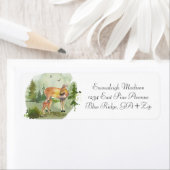 Waldabenteuer Rustikale Hirsche Rücksendeadresse (Insitu)