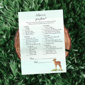 Waldabenteuer Was ist auf deinem Handy Deers Game? Einladung