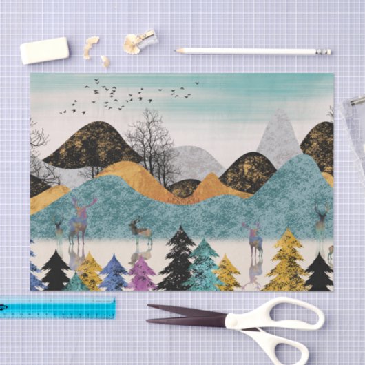 Waldarm Seidenpapier (Handwerk)