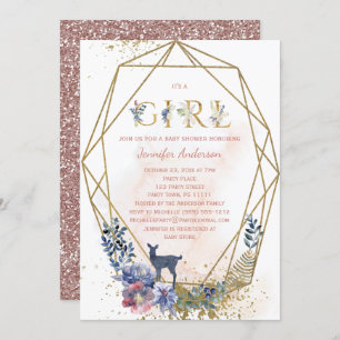 WaldBaby-Dusche Einladung