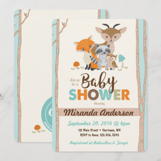 WaldBabyparty-Einladung Einladung