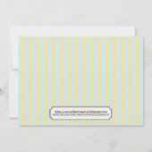 WaldBabyparty-Einladung Einladung (Rückseite)