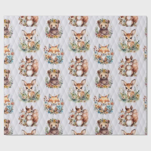 Waldbabys Geschenkpapier (Flach)