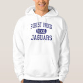 Waldbach - Jaguare - hoch - Houston Texas Hoodie (Vorderseite)