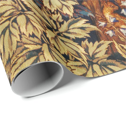 WALDBÄLDER Haare, Pheasant, braun Geschenkpapier (Rolleneckpunkt)