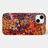 WALDBÄLDER Hares, Pheasant, Rote Blüte Case-Mate iPhone Hülle (Rückseite (Horizontal))