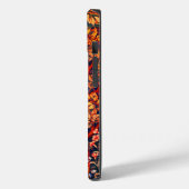 WALDBÄLDER Hares, Pheasant, Rote Blüte Case-Mate iPhone Hülle (Rückseite / Links)