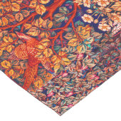 WALDBÄLDER Hares, Pheasant, Rote Blüte Großer Tischläufer (Ecke)