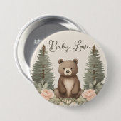 Waldbär Button (Vorne & Hinten)