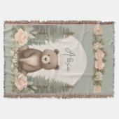 Waldbär Decke (Vorderseite)