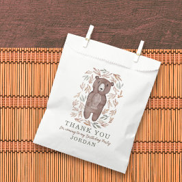 Waldbär & Foliage Vielen Dank Geschenktütchen