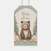 Waldbär Geschenkanhänger (Vorderseite)