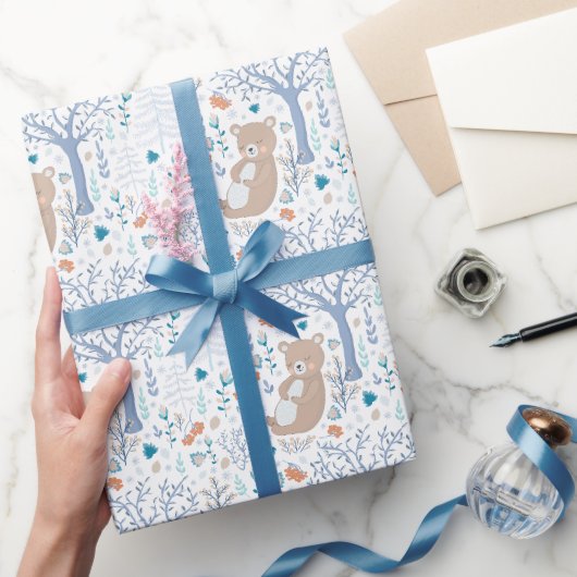 Waldbär Geschenkpapier (Schenken)