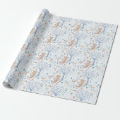 Waldbär Geschenkpapier (Ungerollt)