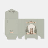 Waldbär Geschenkschachtel (Ungefaltet)