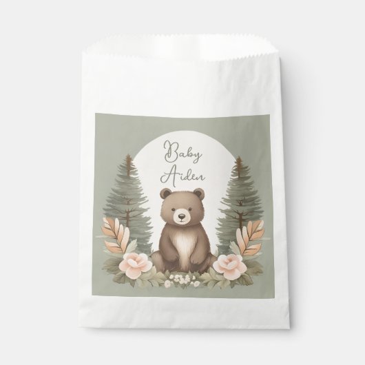 Waldbär Geschenktütchen (Vorderseite)