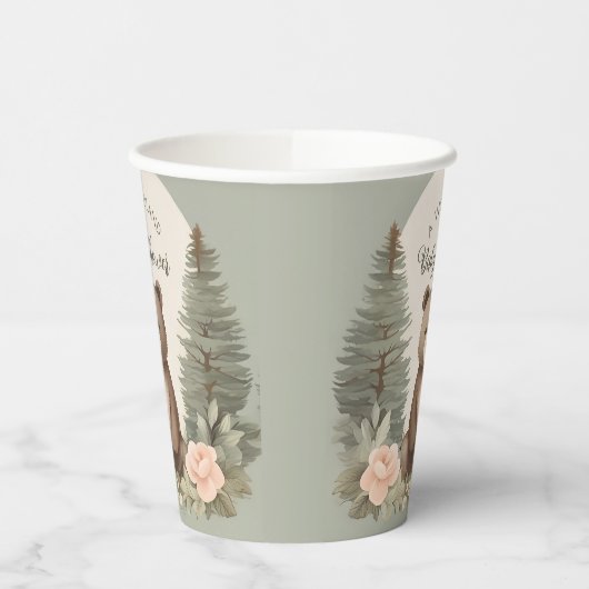 Waldbär Pappbecher (Links)