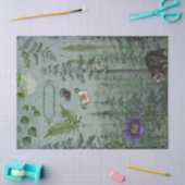 Waldbär, Schmetterlingsbekleidung Seidenpapier (Basteln)