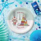 Waldbär Weihnachten Pappteller (Party)