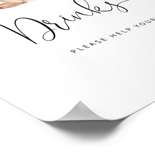 Waldbärengetränke helfen dir selbst Poster (Ecke)