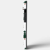 Waldbärenmuster Rustikale Baumart Natur Case-Mate iPhone Hülle (Rückseite / Links)