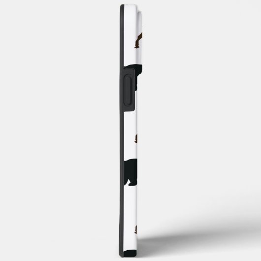 Waldbärenmuster Rustikale Baumart Natur Case-Mate iPhone Hülle (Rückseite / Rechts)