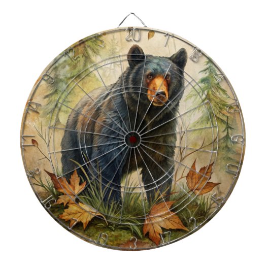 Waldbärentafel Dartscheibe (vorne)