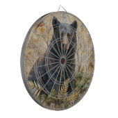 Waldbärentafel Dartscheibe (Vorderseite Links)