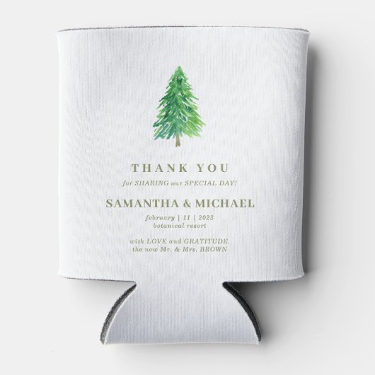 Waldbaum Blume Classic Wedding Dosenkühler (Vorderseite)