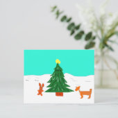 Waldbaum Postkarte (Stehend Vorderseite)