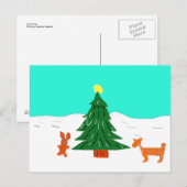 Waldbaum Postkarte (Vorne/Hinten)