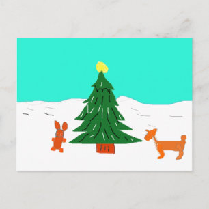 Waldbaum Postkarte